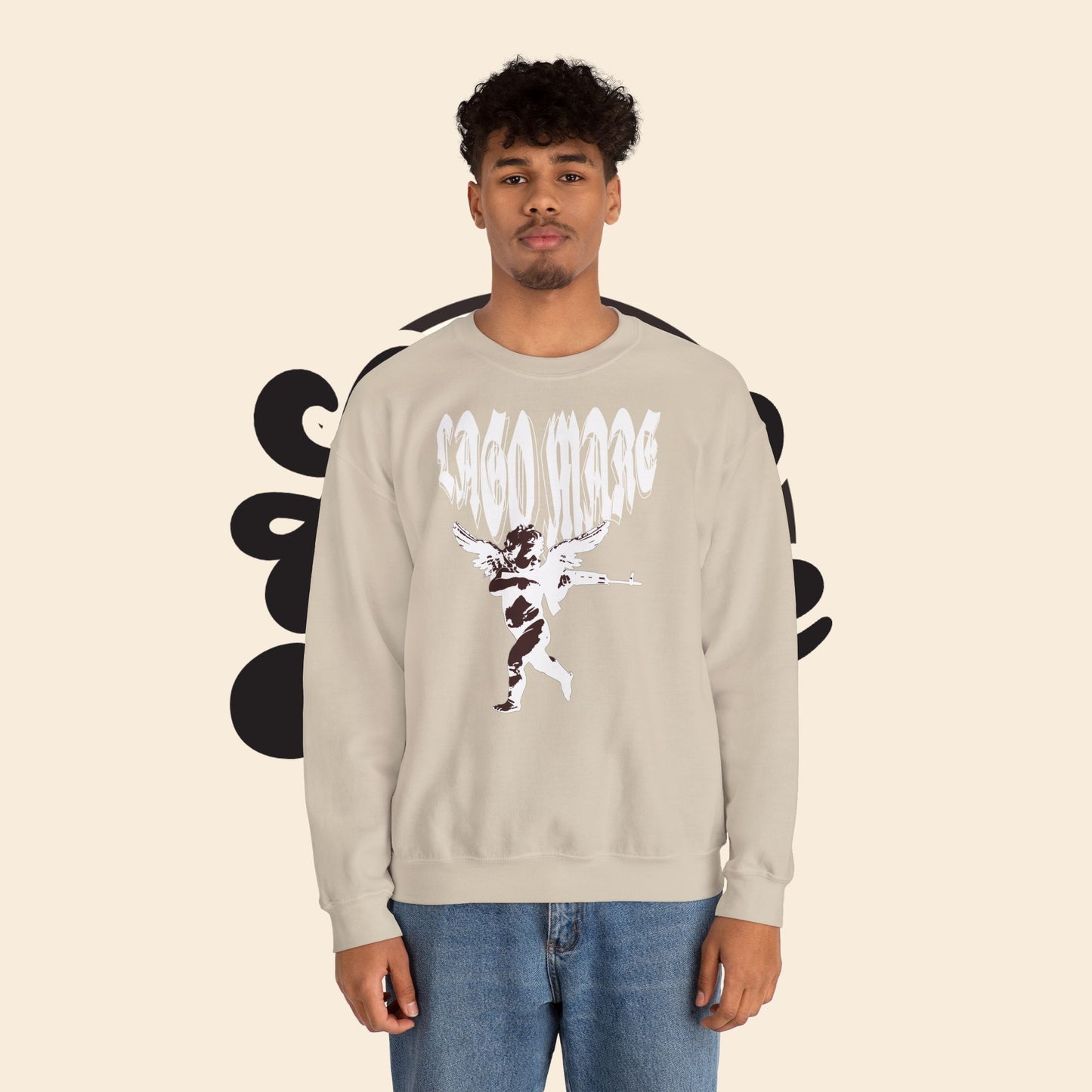Unisex Heavy Blend™ Crewneck Sweatshirt - Cupid - Classics