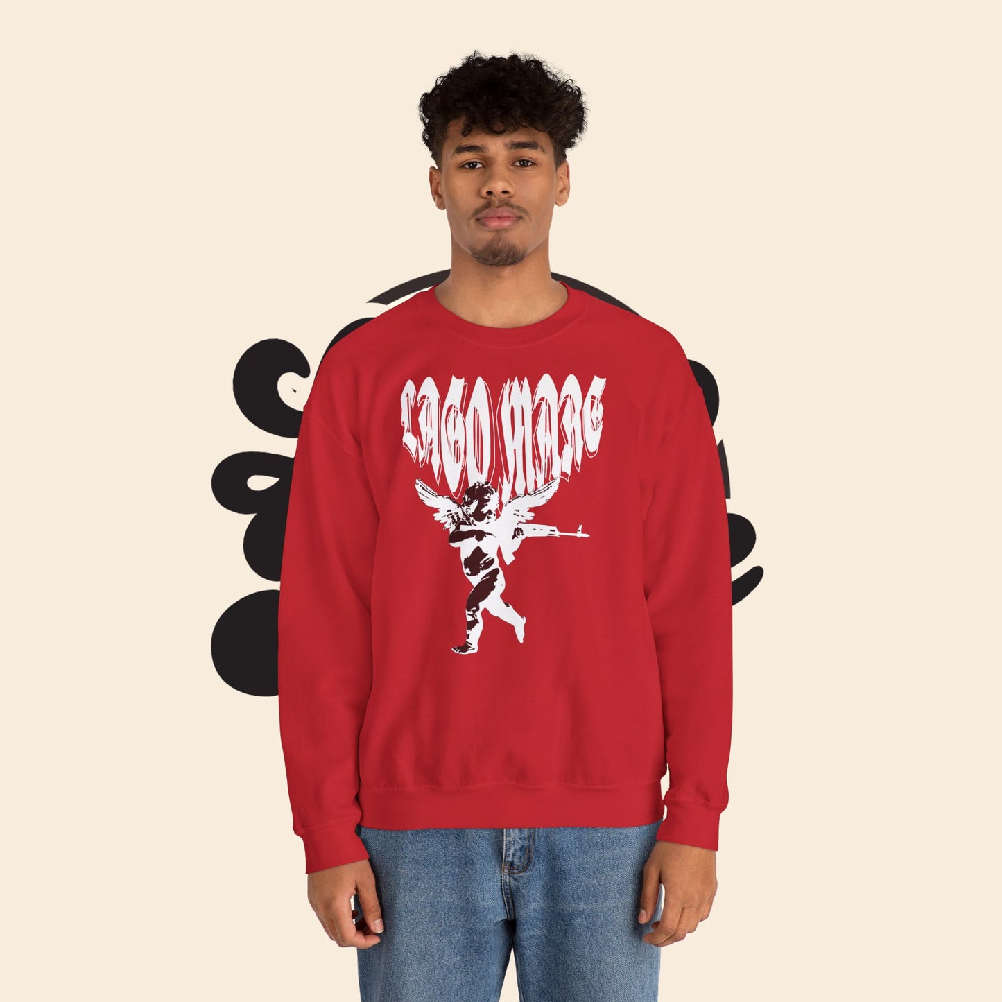 Unisex Heavy Blend™ Crewneck Sweatshirt - Cupid - Classics