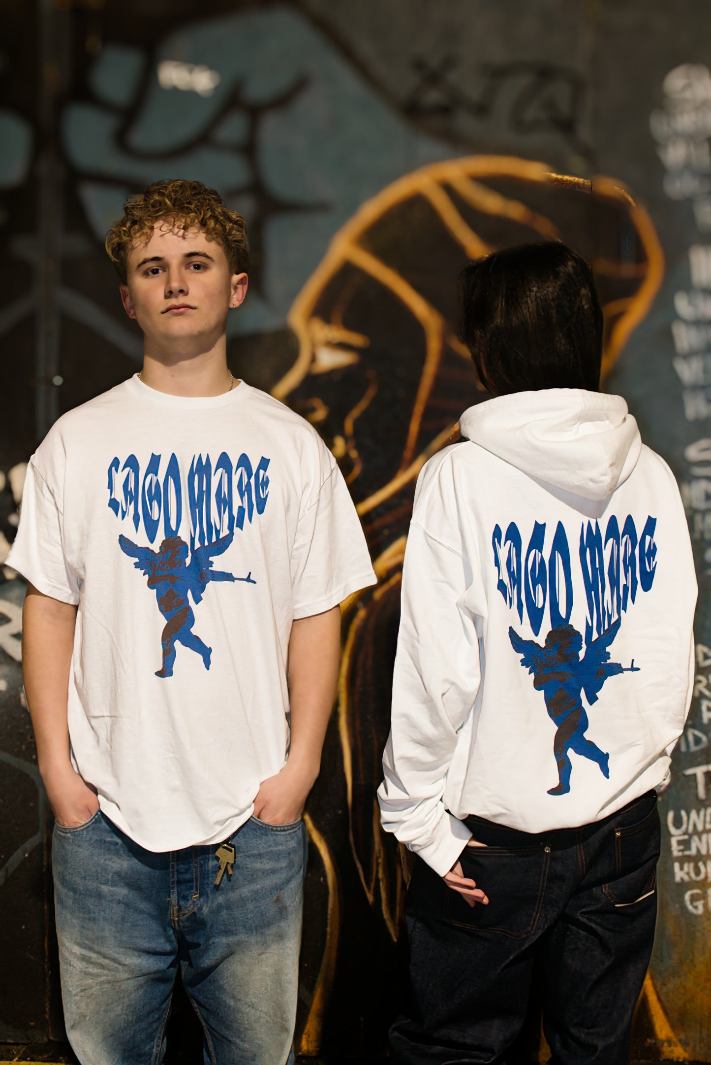 Unisex College Hoodie - Cupid - Classics