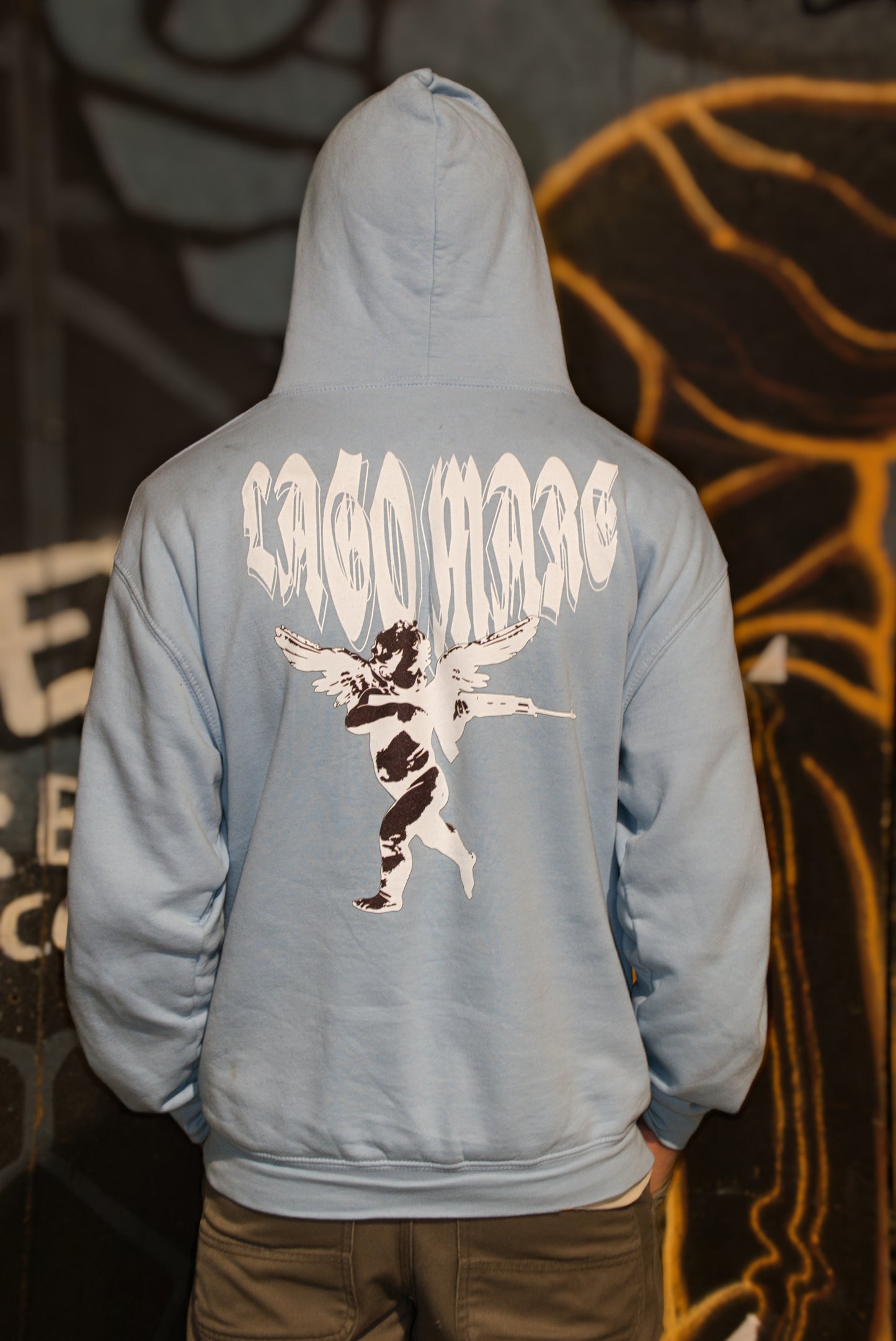 Unisex College Hoodie - Cupid - Classics