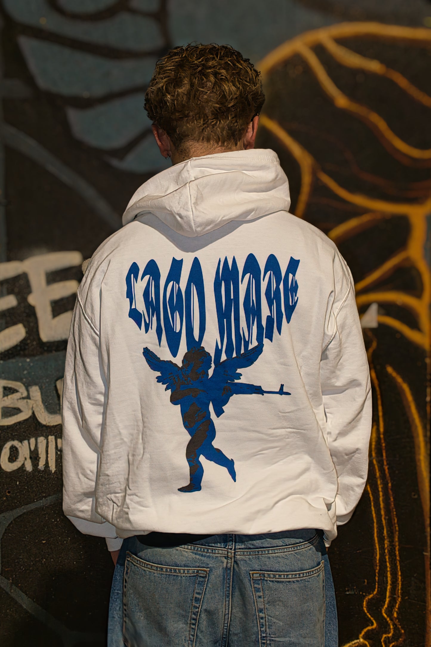 Unisex College Hoodie - Cupid - Classics